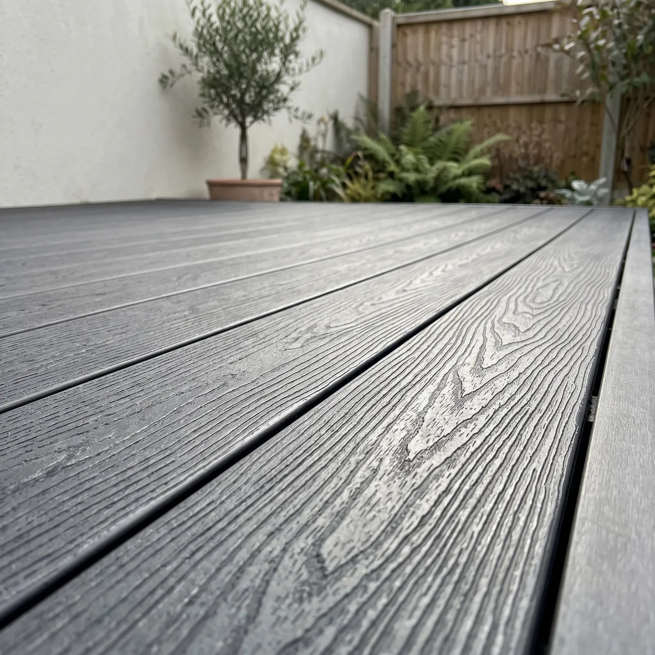 Grey Woodgrain Board 3.6m